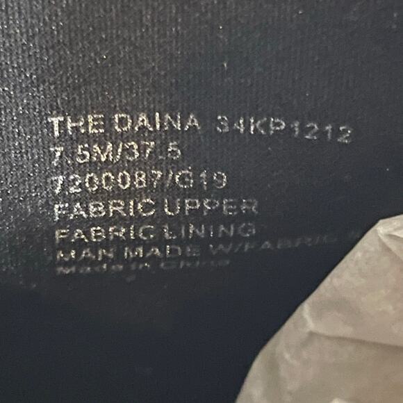 Katy Perry Diana Ankle Booties Stretch Pull On Metallic Gold Block Heels sz 7.5 - Picture 12 of 13